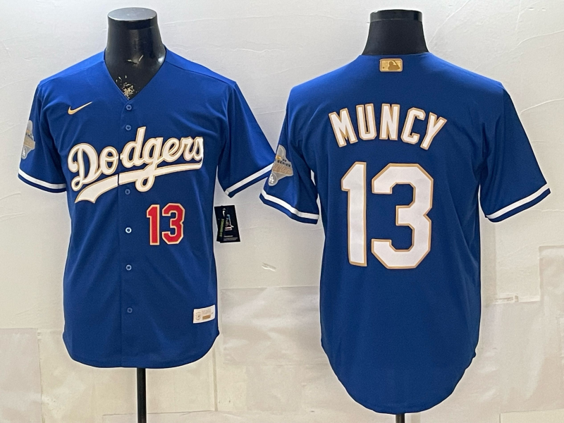 Men Los Angeles Dodgers #13 Muncy blue Game 2026 Nike MLB Jersey 4014004